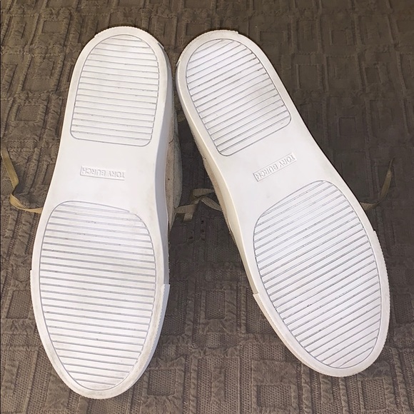 AUTHENTIC TORY BURCH SUEDE SNEAKERS - Picture 4 of 6